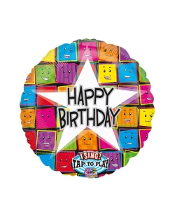 28 SING-A-TUNE-MUSICAL HAPPY BDAY CARAS***OFERTA DTO NO ACUMULABLE